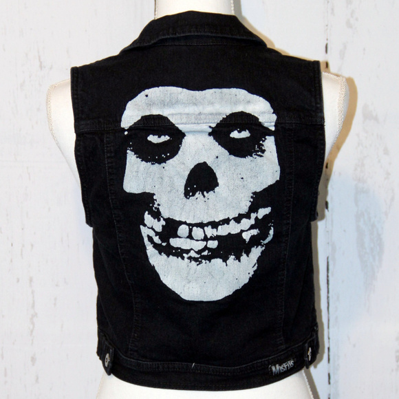 Iron Fist Jackets & Blazers - Iron Fist The Misfits rock Denim vest size medium